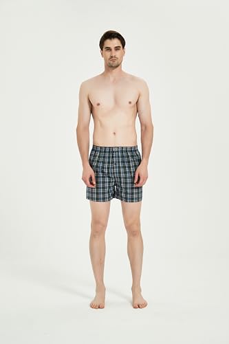 JupiterSecret Men's Cotton Boxers Assorted Colors Pack