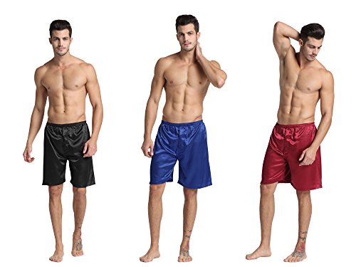 Men's Satin Boxer Brief Combo Pack