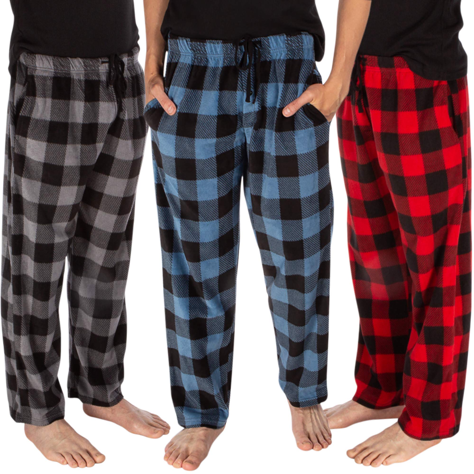 Men's DG Hill Fleece Pajama Pants - 1 or 3 Packs