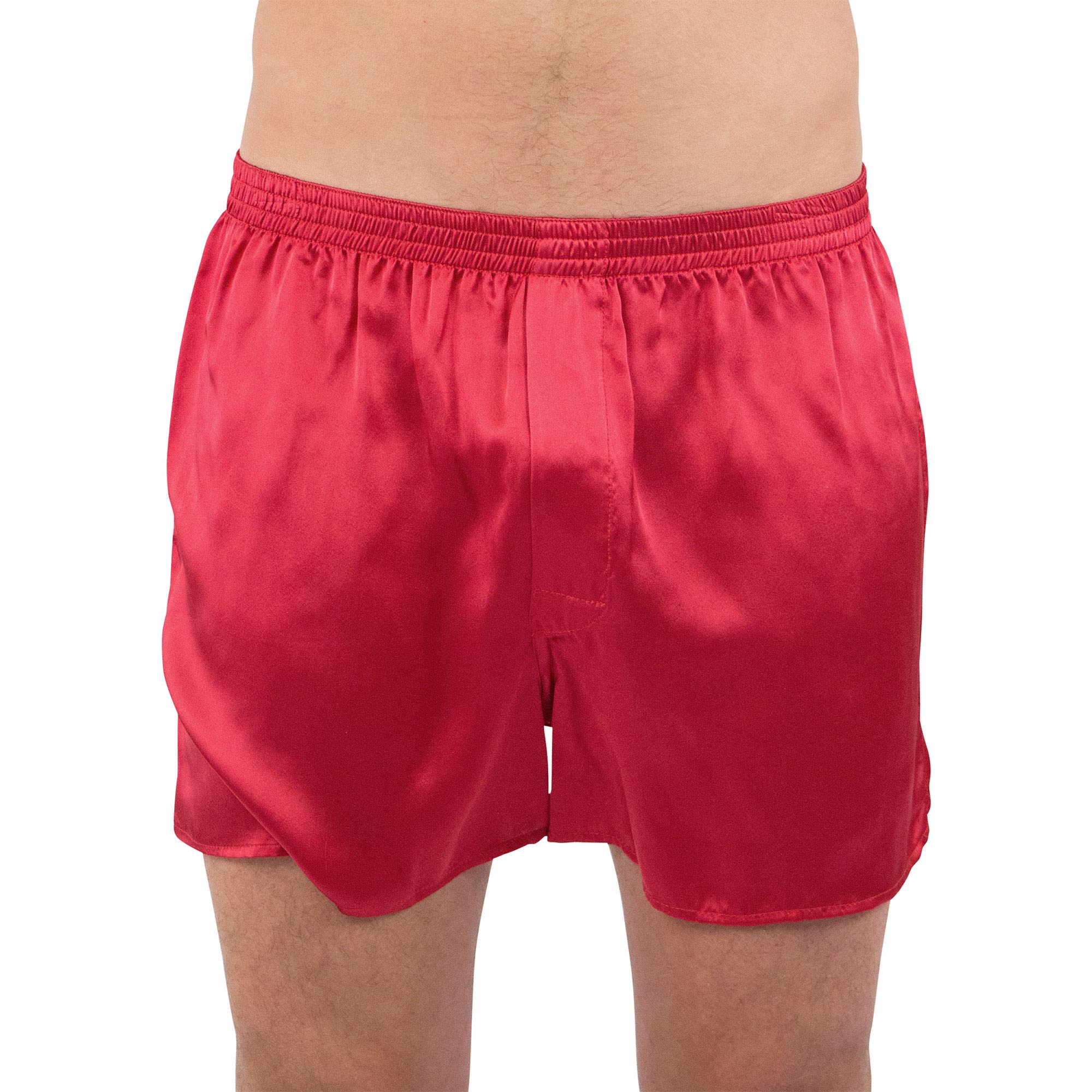 INTIMO Men's Classic Silk Boxers