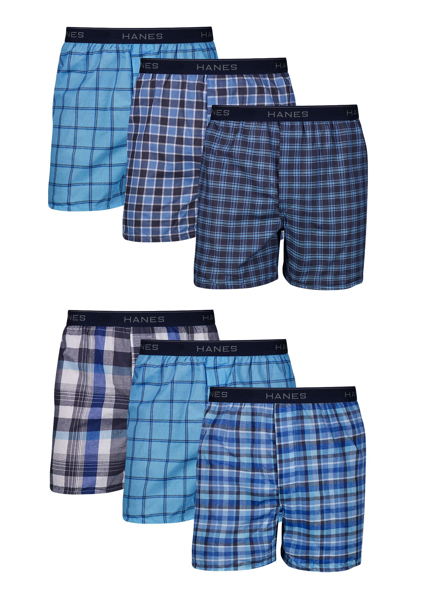 Hanes Men's Tagless Boxer Underwear